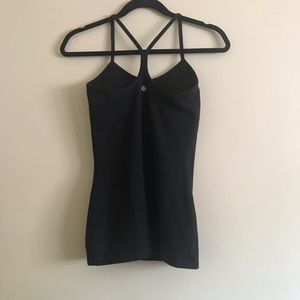 Lululemon Black Workout Tank Top